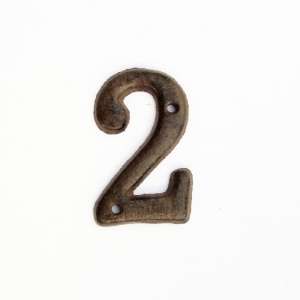 Domovní číslo na fasádu - 2