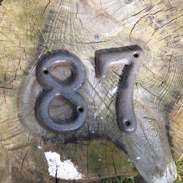 Domovní číslo na fasádu - 7