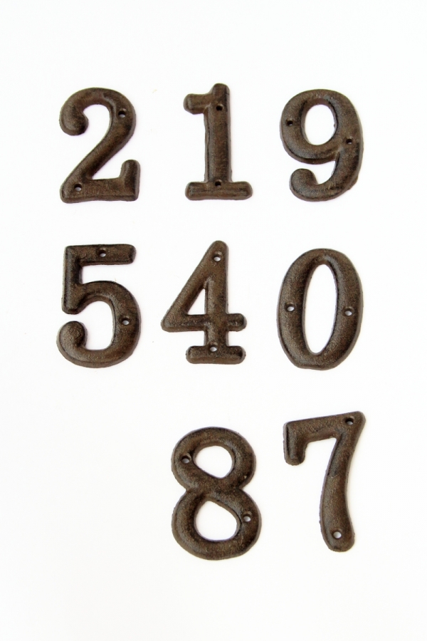 Domovní číslo na fasádu - 7