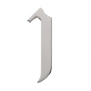 Domovní číslo nerezové - 1