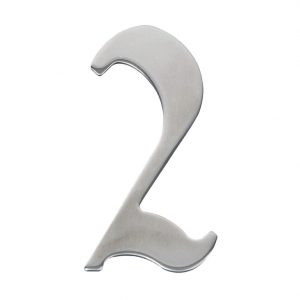 Domovní číslo nerezové - 2