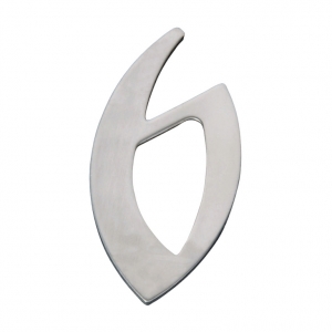 Domovní číslo nerezové - 6