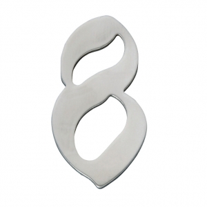 Domovní číslo nerezové - 8