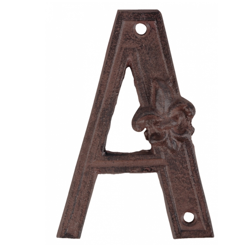 Domovní písmeno A  8,4x1,2x12,2 cm