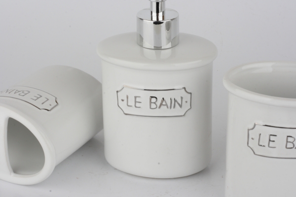 Doplňky do koupelny Le Bain (sada 3ks)