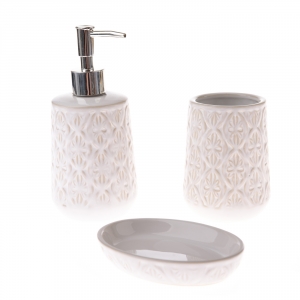 Doplňky do koupelny s ornamenty