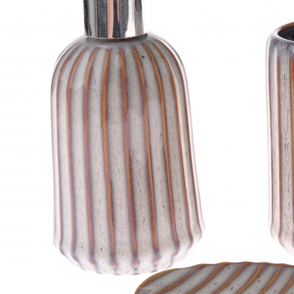 Doplňky do koupelny svislé pruhy