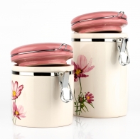 Dóza keramická 12x10cm lila