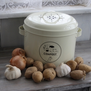 Dóza na bioodpad / domácí kompost 22cm