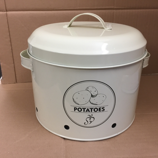 Dóza na brambory - poškození