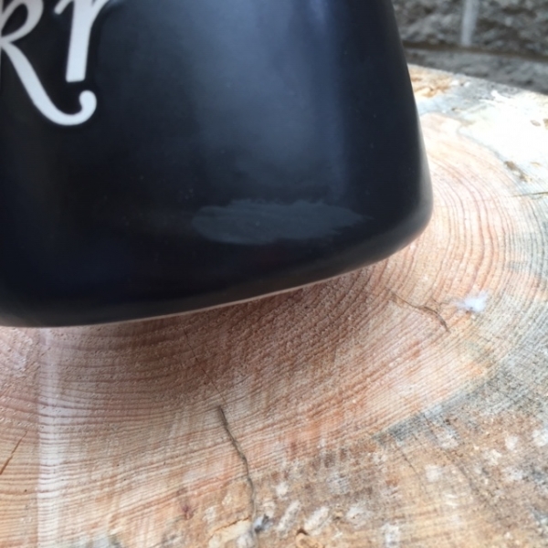 Dóza na cukr černá - vyřazeno