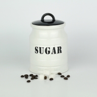 Dóza na cukr kamenina 16,5cm