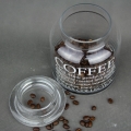 Dóza na kávu Coffee skleněná 15cm