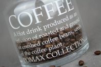 Dóza na kávu Coffee skleněná 15cm