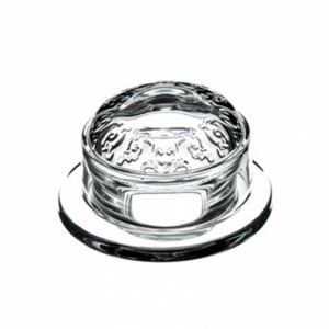 Dóza na máslo skleněná Versailles p.7,5cm - vrchní díl