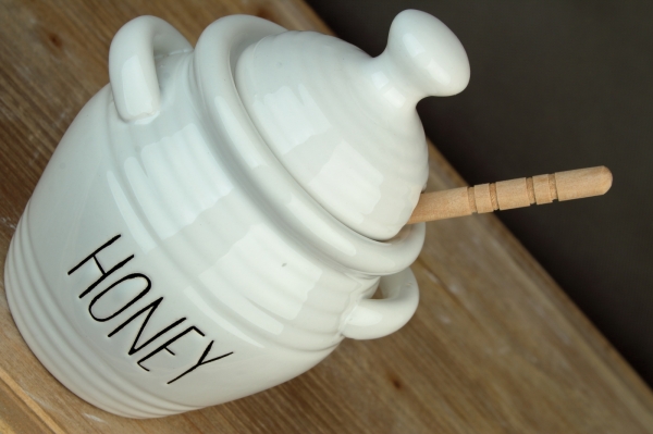 Dóza na med keramická 360ml