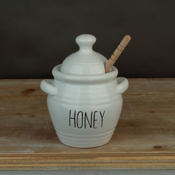 Dóza na med keramická 360ml