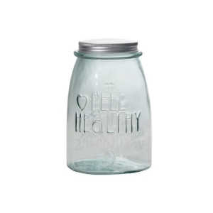 Dóza na potraviny ECOGREEN 1,7L, čirá 