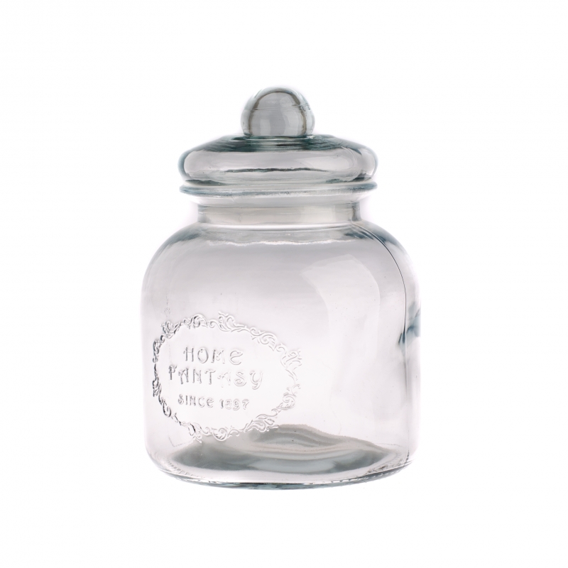 Dóza na potraviny skleněná 3l