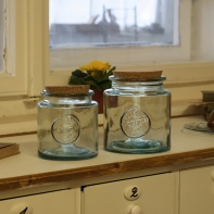 Dóza na potraviny skleněná Authentic 0,8l (sada 3ks)