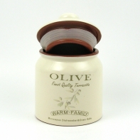 Dóza oliva 10,5x16cm