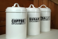 Dóza - zásobník na kávu 11x11x18cm