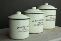 Dózy na potraviny - sada 3ks