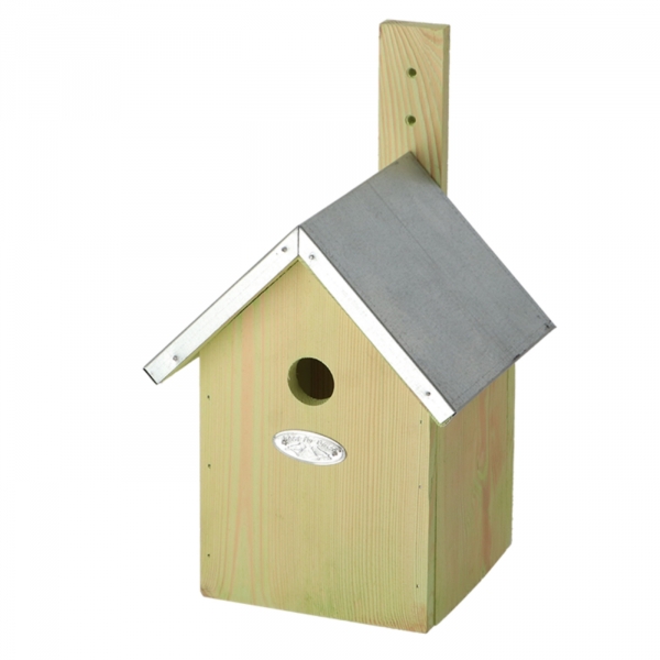 Dřevěná budka pro sýkorky 17,9x18,1x32cm