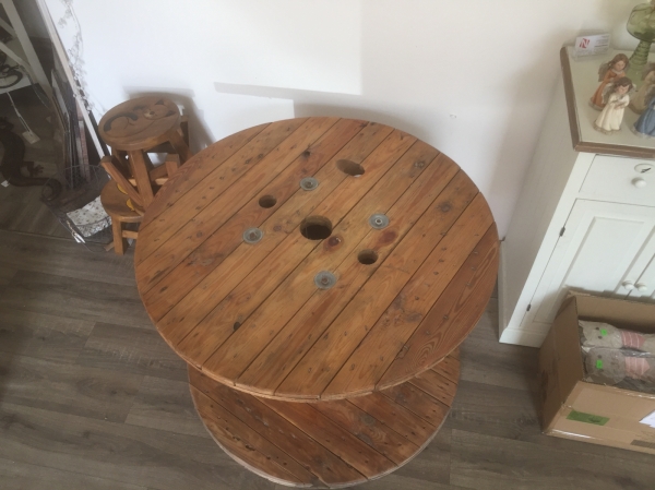 Dřevěná cívka průměr 91cm - BAZAR