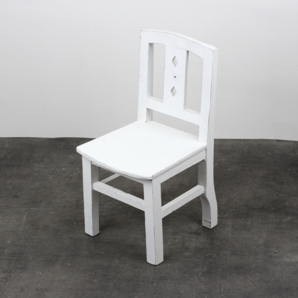 Dřevěná dekorační židle 50cm