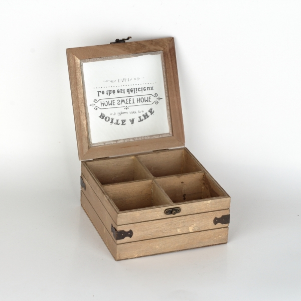 Dřevěná krabička 8x16x16cm