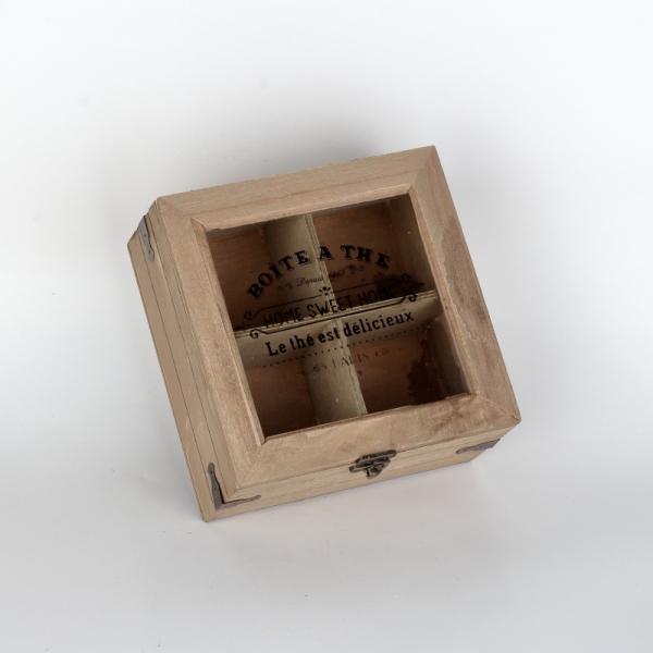 Dřevěná krabička 8x16x16cm