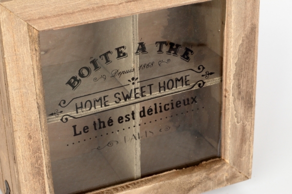 Dřevěná krabička 8x16x16cm