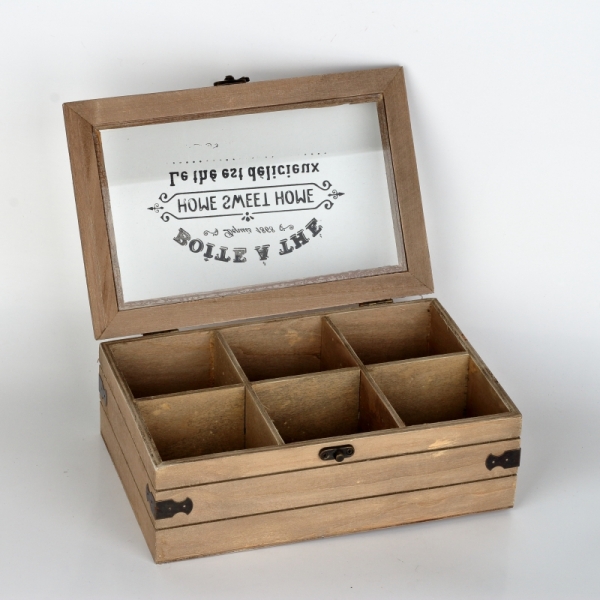 Dřevěná krabička 8x24x16cm