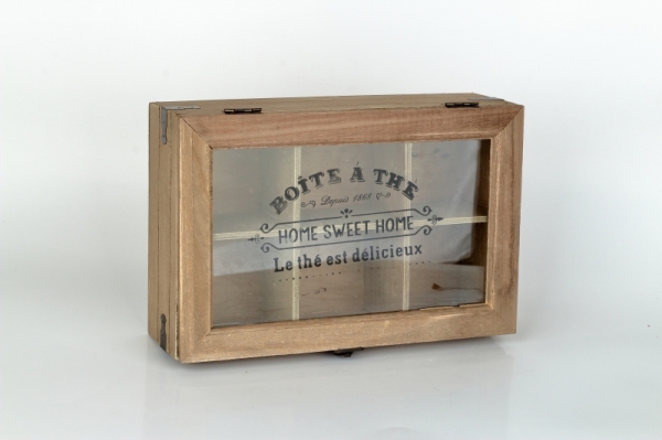 Dřevěná krabička 8x24x16cm