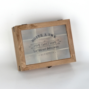 Dřevěná krabička 8x26x20cm