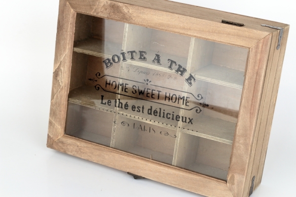 Dřevěná krabička 8x26x20cm