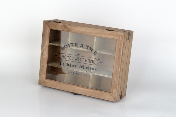 Dřevěná krabička 8x26x20cm