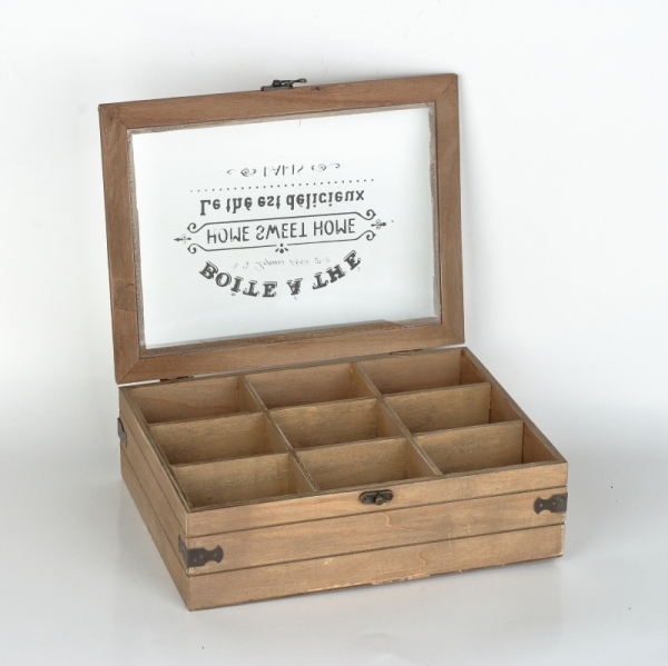 Dřevěná krabička 8x26x20cm