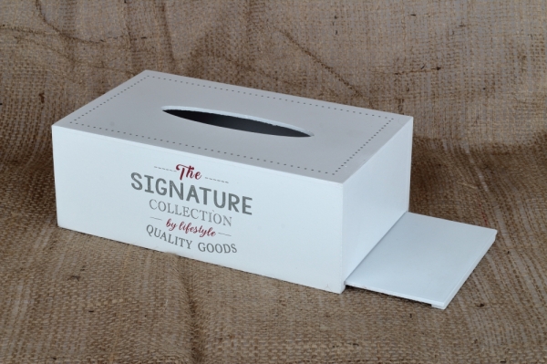 Dřevěná krabička na papírové kapesníky 24×14×8,5cm