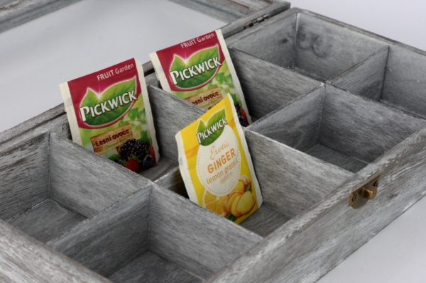 Dřevěná krabička s patinou 31x15x6cm