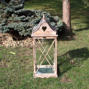 Dřevěná lucerna velká XL 80cm
