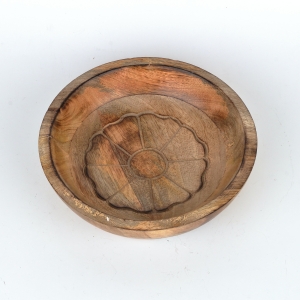 Dřevěná miska 20 x 5 cm z mangového dřeva