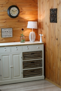 Dřevěná nástěnná dekorace 30x30cm