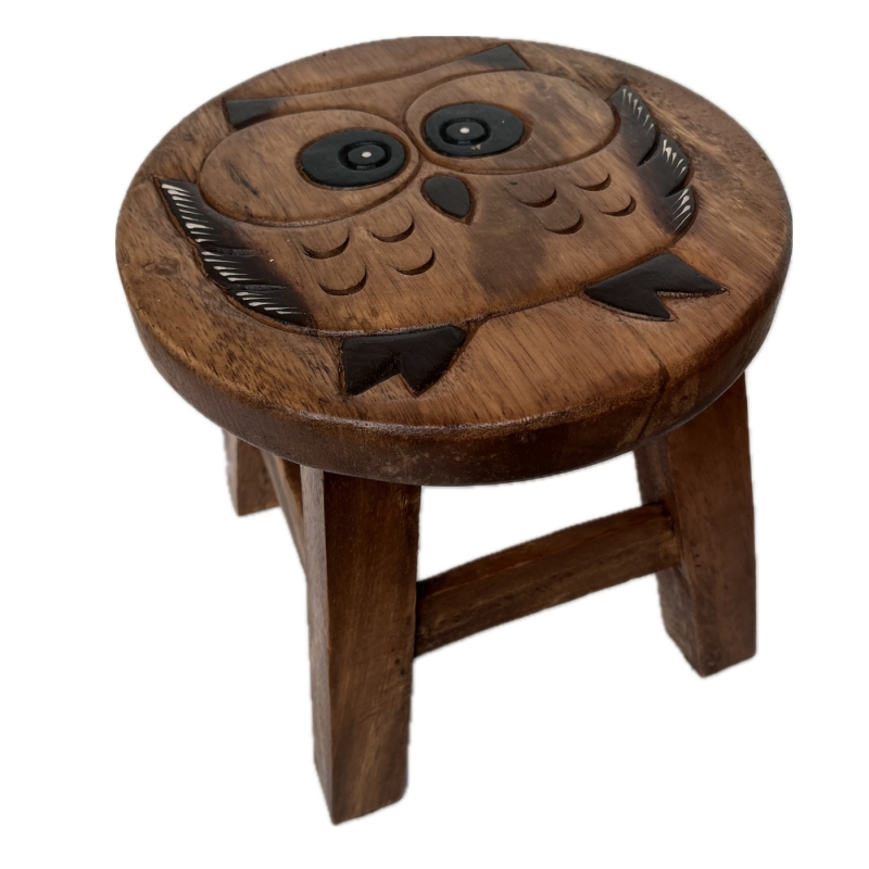 Dřevěná stolička Decor Wise Owl