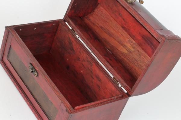 Dřevěná truhla 21x12x15cm