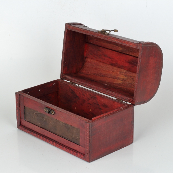 Dřevěná truhla 21x12x15cm