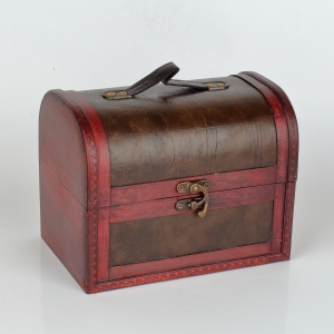 Dřevěná truhla 24x16x19cm