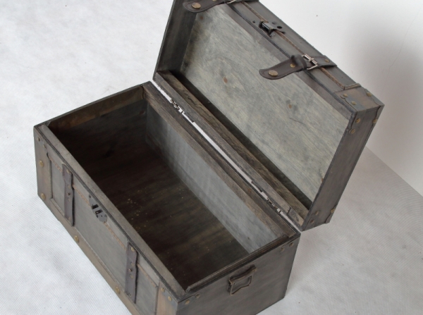 Dřevěná truhla 45x25x25cm