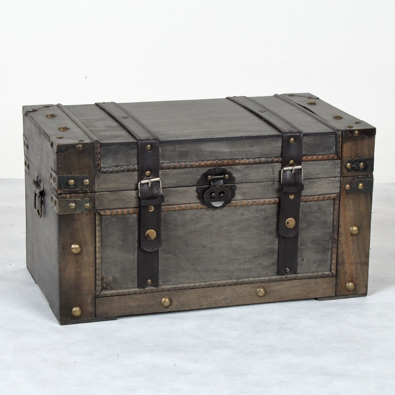 Dřevěná truhla 60x33x34cm